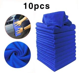 10-PCS-Microfiber-Car-Cleaning-Towel-Automobile-Motorcycle-Washing-Glass-Household-Cleaning-Small-Towel
